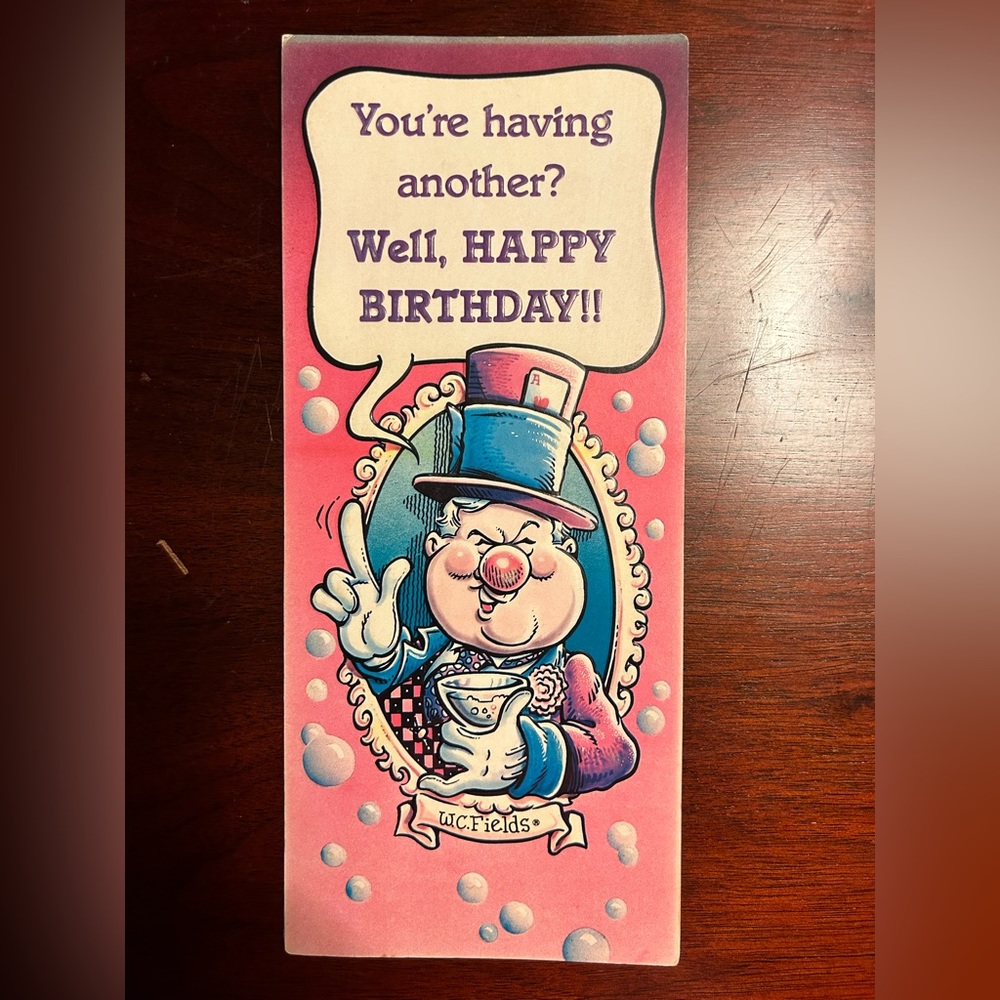 Vintage greeting card Made in USA